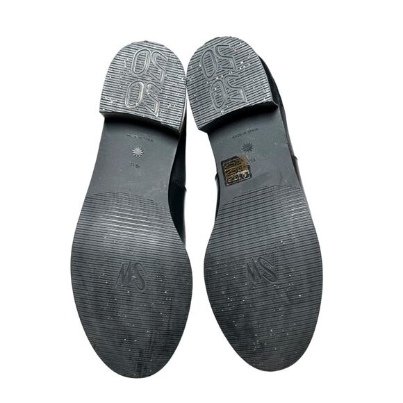 Stuart Weitzman Reserve 5050 Boots Over The Knee Black Stretch Leather Size 6.5 - Picture 7 of 9